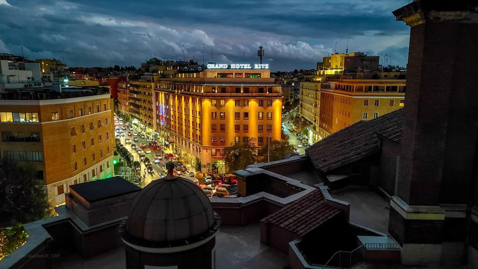 Radisson Blu Ghr Rome location